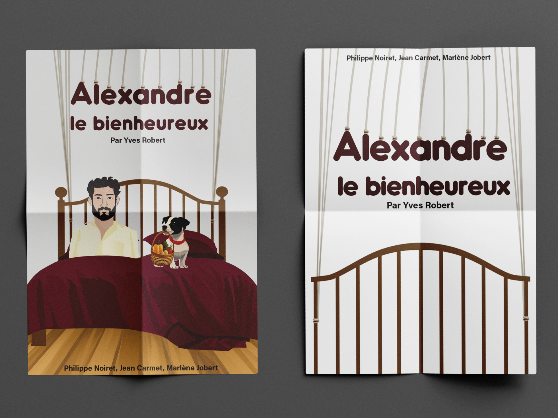Affiche fictive du film Alexande le bienheureux
